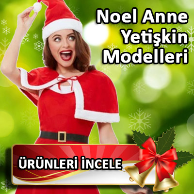 Noel Anne Kostüm Çeşitleri İstanbul, Noel Anne Kostümleri Yetişkin, Kiralama Uygun Fiyatlara Satın Al, 