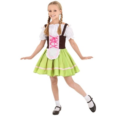 Alman Kız Kostümü Çocuk Ülke Kıyafeti