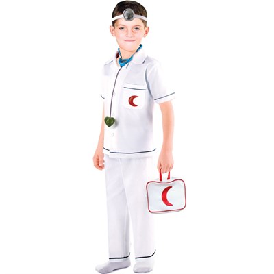Doktor Kostümü Erkek Çocuk Hekim Kıyafeti
