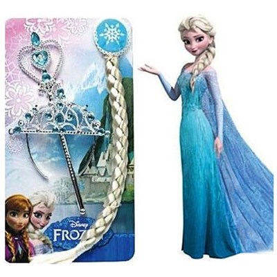 Elsa Peruğu, Prenses Tacı, Asa ve Peruk Seti