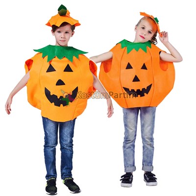 Halloween Kostümü Balkabağı Çocuk KıyafetiHalloween Kostümleri