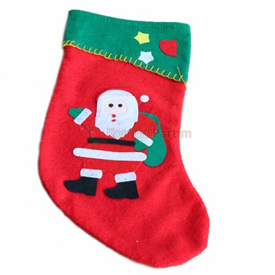 Hediye Çorabı Noel BabalıYılbaşı MalzemeleriKostümPartim ★ Hediye Çorabı Noel Babalı