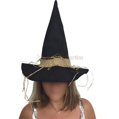 Korkuluk Şapkası Cadı Şapkası