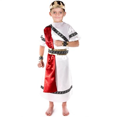 Roma Kralı Kostümü Çocuk Kıyafeti