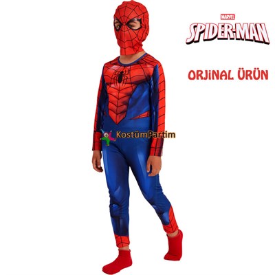 Spiderman Kostümü (Klasik) 2022Spiderman KostümleriKostümPartim ★ Örümcek Adam Kostümü Çocuk Kıyafeti / Spiderman Kostümleri